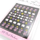 Planche de stickers ongles 