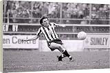 Box Canvas Print of Charlton Athletic v Newcastle United Football 1984 from Mirror Photos
