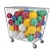 Ballwagen Exclusiv mit Deckel, LxBxH 94x71x82 cm, fahrbar