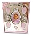 Baby Essentials First Year Frame Silver and Pink