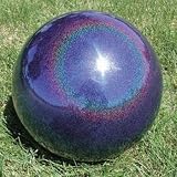 10 &acute; Blue Stardust Stainless Steel Gazing Globe - B001NFR3VK