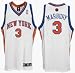 Stephon Marbury New York Knicks #3 Authentic Adidas NBA Basketball Jersey (Home White)
