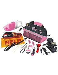 54 Piece Roadside Tool Kit- Pink-DT-0515P by Apollo