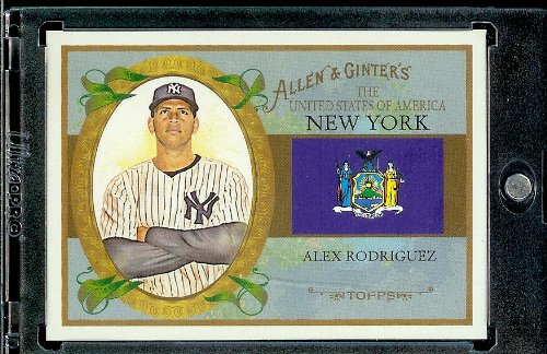 Buy 2008 Topps Allen and Ginter U.S States # US32 Alex Rodriguez ( New York ) New York Yankees - MLB... by Topps