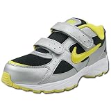 NIKE ナイキ　2010MODEL VERVE 6（GS/PS）《キッズ：ブラック/イエロー》ジュニアベルクロシューズ 385703-071