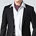 Bundle Monster 3pc Mix Pattern Mens High Class Fashion Fancy Ascot Cravat Ties