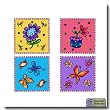 My Whimzy Garden Self Stick Wall Art