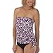 Merona® Women's Floral Tankini Swim Top - Black/Pink/White