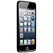 Amzer Soft Gel TPU Gloss Skin Fit Case Cover for Apple iPod Touch 5G (Solid Black)