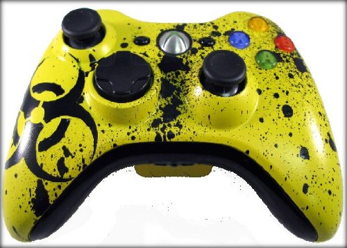 Toxic Custom Painted Xbox 360 Designs For Xbox 360 Controller. Toxic Custom Painted Xbox 360