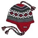 Everest Designs Super Nova Earflap, Red, One Size