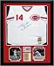 Pete Rose Autographed Cincinnati Reds Cooperstown Collection Jersey Including Two 8