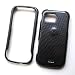 Samsung Mythic A897 AT&T Snap-on Protector Hard Case Image Cover Carbon Fiber