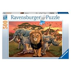 Ravensburger 14177 - Savanne im Abendrot 500 Teile Puzzle