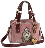 Juicy Couture Fashion Velour Heart Jacquard Mini Satchel