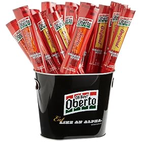 Oh Boy! Oberto Smoked Stick Alpha Gift Bucket