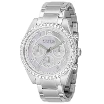 Fossil Unisex Boyfriend Collection Chronograph Stainless Steel Watch #CH2542
