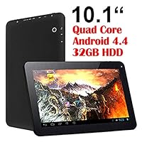 Contixo Q102 10.1" Quad Core Google Android 4.4 KitKat Tablet PC, Bluetooth, Dual Camera, HDMI, Google Play Pre-installed, 3D Game Supported from Contixo