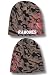 Ramones camoflauge brown beanie embroidered knit hat