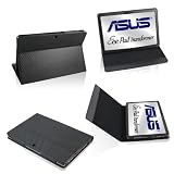 Asus BLACK PEARL Slim Carry CASE and DOCK Bundle + (Matte) Anti Glare Screen Protector. Adjustable Angle Stand & Cover. Microfiber Interior & Magnetic Self Closing Cover for Asus Eee Pad Transformer Tablet TF101 Wi-Fi Tablet PC + Bonus Stylus by SecondShells