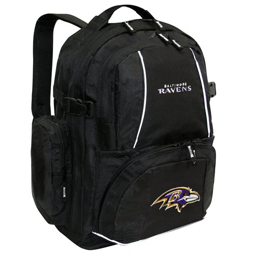 Concept One Baltimore Ravens Black Trooper Backpack