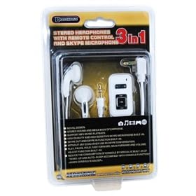 PSP Slim & Lite Headphone with Skype Microphone (White) [import anglais]