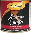 Roland Amarena Cherries in Syrup, 6lb 13oz Can