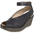 FLY London Womens Yaya Peep-Toe