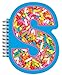 iscream Letter S Shaped Spiral-Bound Lined Page 6.5