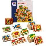 Happy People 60511 - 1st Memo aus Holz mit bunten Motiven, 32 Teile pro Karton, circa 20 cm