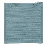 IMAGE OF Parkview Puddle Blue Chair Pad [Set of 4]