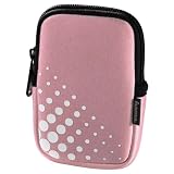 Hama Fancy Neopren Points 60C Kompaktkamera-Tasche pink