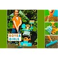 GARDENA Gartenset Kinder, Garten-Trolley Zubeh�r, 8-teilg / Gardena Kinder Garten Trolley Set, BE-90689