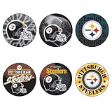 Pittsburgh Steelers 6-Piece Button Fun Pack