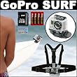 Gopro Surf Hero Wide 5 Megapixel 170 Degree Lens Camera + GoPro Chest Mount Harness + 2GB SD Card + 4 AAA Rechargeable Batteries