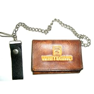 White GMC~ White Truck Company~Rare Vintage Chain Wallet!!~ Approx 4