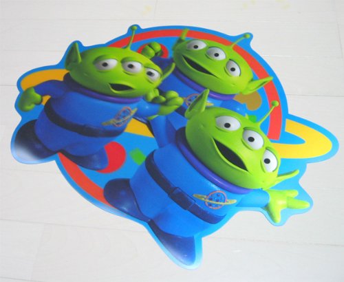Disney（ディズニー）トイストーリー・エイリアン・3Dランチョマット（ブルー）