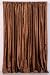 Brown Velvet Curtains / Drapes / Panels Rod Pocket - made to measure