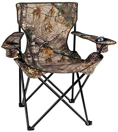 OA Gear Big Gun Camp Chair ~ CAMO COLOR ~ Rated to 400 Pounds ~ Tested to 500 Pounds