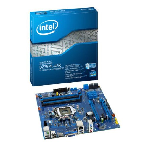 Intel Single Pack DDR3 2400 Intel - LGA 1155 Motherboard BOXDZ75ML45K Intel Single Pack DDR3 2400 Intel - LGA 1155 Motherboard BOXDZ75ML45K