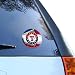 Texas Rangers Team Logo Round Vinyl Decal