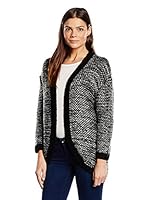 Fornarina Chaqueta Punto Tricot (Negro / Blanco)