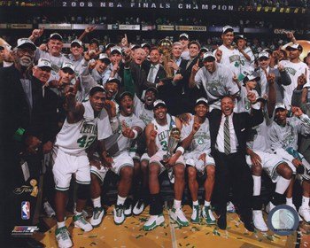 2007-2008 Boston Celtics NBA Finals Champions Celebration; #29 - Licensed Photo by PhotoFile (10x8)