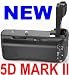 BATTERY GRIP FOR CANON 5D MAKR 2 II BG-E6 SLR CAMERA
