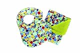 Iota Newborn Bib and Burp Set