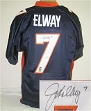 John Elway Autographed/Hand Signed Reebok Denver Broncos Authentic Football Jersey