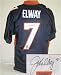 John Elway Autographed/Hand Signed Reebok Denver Broncos Authentic Football Jersey