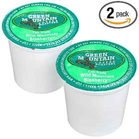 Green Mountain Coffee Fair Trade Wild Mountain Blueberry, K-cups For Keurig Brewers, 24-count 8.8 Ounce Boxes (Pack of 2)