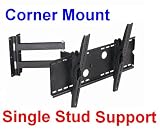 Mount World 1241 Black Swivel Tilt Corner Wall Mount for RCA 37 40 42 47 inch flat panel plasma LCD TV L37WD250 L40HD36 L40HD33D L40FHD380 L42WD250 L42FHD37 L42FHD38 L42WD22 L46WD250 L46WD250 L46FHD37 L46FHD38 L46WD22 518%2BaQB9clL. SL160 Mount World 1241 Black Swivel Tilt Corner Wall Mount for RCA 37 40 42 47 inch flat panel plasma LCD TV L37WD250 L40HD36 L40HD33D L40FHD380 L42WD250 L42FHD37 L42FHD38 L42WD22 L46WD250 L46WD250 L46FHD37 L46FHD38 L46WD22