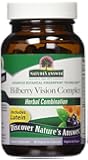 Nature's Answer Bilberry Vision Complex Vegetarian Capsules, 60-Count
